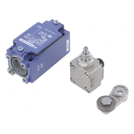 Limitator cursă manetă cu rolă metalică 41mm 22mm NO NC | Electronic-mag.ro | Componente Electronice