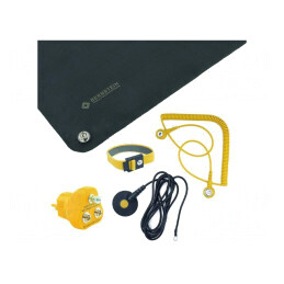 Kit Protecție Antistatică pentru Masă ESD 500x400mm | Electronic-mag.ro | Componente Electronice