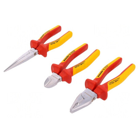 Kit Clești Izolați 1kVAC 3 Bucăți | Electronic-mag.ro | Componente Electronice