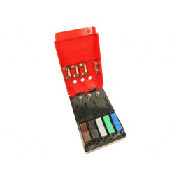 Panou de testare cu trei fire 5A 440V 49x100x160mm | Electronic-mag.ro | Componente Electronice
