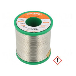 Sârmă de lipit fără plumb 1,5mm 1kg bobină 227°C | Electronic-mag.ro | Componente Electronice