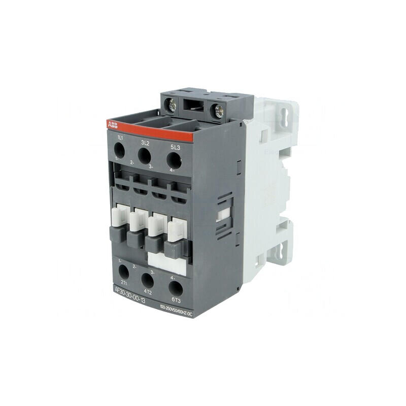 Contactor: 3-polar NO x3 Contacte auxiliare: NO 30A AF W: 45mm, 1SBL277001R1300 | Electronic-mag.ro | Componente Electronice