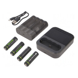 Încărcător Baterii Reîncărcabile Ni-MH GP ReCyko 4x2100mAh | Electronic-mag.ro | Componente Electronice