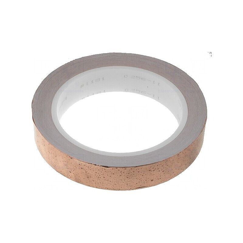 Bandă Electroconductoare Cupru 19mm x 16.5m UL510 | Electronic-mag.ro | Componente Electronice Bandă Electroconductoare Cupru 19mm x 16.5m UL510 | Electronic-mag.ro | Componente Electronice