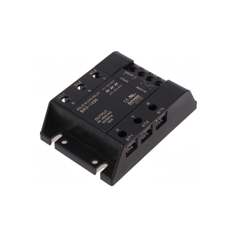 Releu semiconductor 30A 3-fazat 48-480VAC | Electronic-mag.ro | Componente Electronice