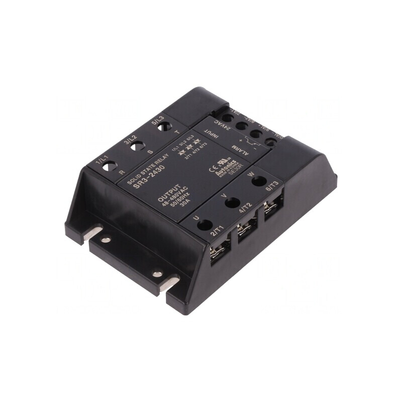 Releu semiconductor 30A 3-fazat 48-480VAC | Electronic-mag.ro | Componente Electronice
