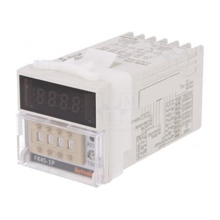 Contor Electronic LED Impulsuri 9999 SPDT 250VAC/3A | Electronic-mag.ro | Componente Electronice