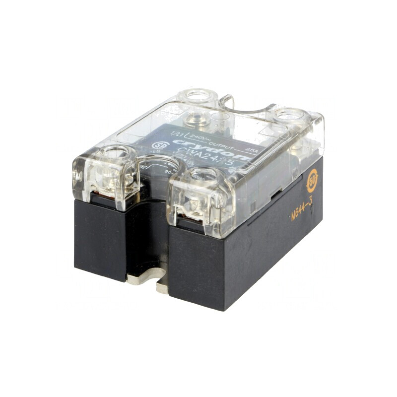Releu semiconductor monofazat 25A 24-280VAC | Electronic-mag.ro | Componente Electronice