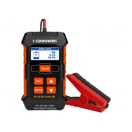 Tester Acumulator LCD 12/24V 4-150Ah KW520 | Electronic-mag.ro | Componente Electronice