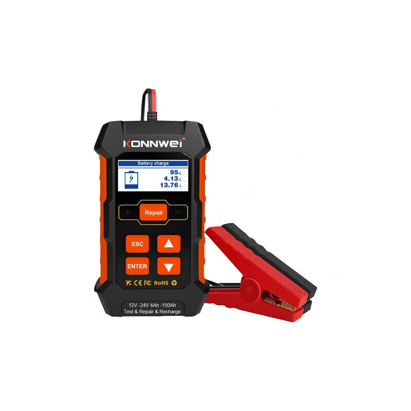Tester Acumulator LCD 12/24V 4-150Ah KW520 | Electronic-mag.ro | Componente Electronice