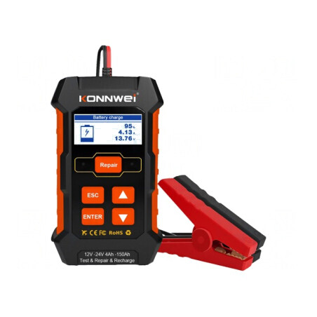 Tester Acumulator LCD 12/24V 4-150Ah KW520 | Electronic-mag.ro | Componente Electronice