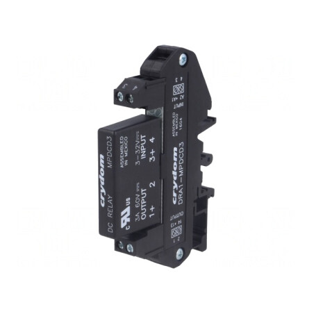 Releu Semiconductor 3-32VDC 3A 3-60VDC pentru Șină DIN | Electronic-mag.ro | Componente Electronice