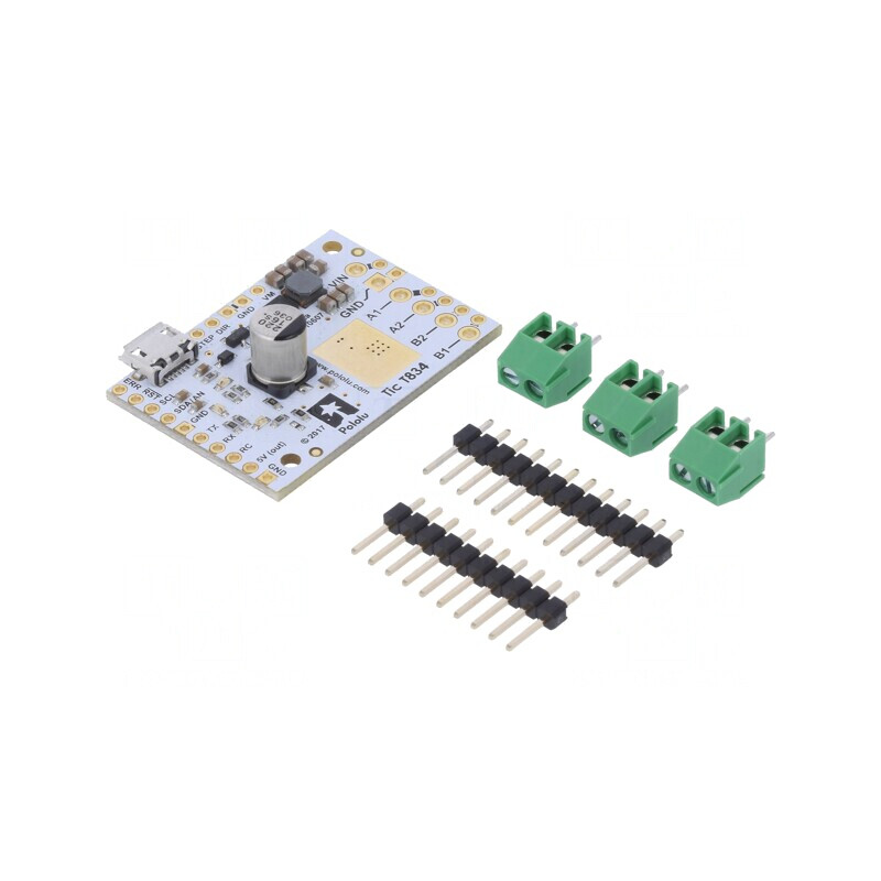 Controler Motor Pas cu Pas DRV8834 1,5A 2,5-10,8V USB | Electronic-mag.ro | Componente Electronice