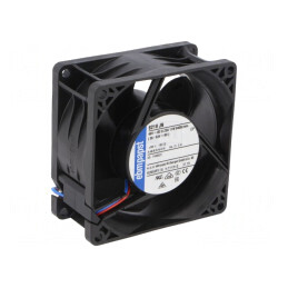 Ventilator axial 48VDC 80x80x38mm 131m3/h 55dBA | Electronic-mag.ro | Componente Electronice