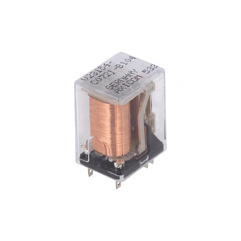 Releu Electromagnetic DPDT 24VDC 2A Miniaturale | Electronic-mag.ro | Componente Electronice