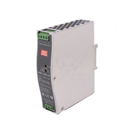 Convertor: DC/DC 100,8W Uieş: 24VDC Iieş: 4,2A 32x125,2x102mm, DDR-120A-24 | Electronic-mag.ro | Componente Electronice