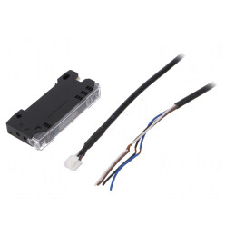 Amplificator Fibra Optică PNP 12-24VDC IP40 | Electronic-mag.ro | Componente Electronice