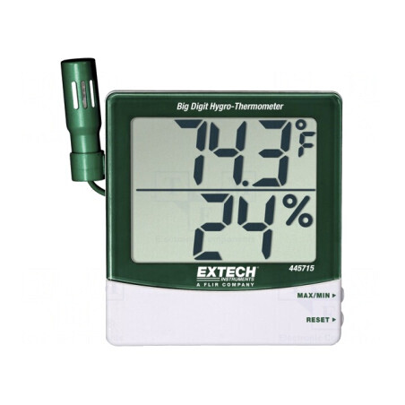 Termohigrometru Digital -10÷60°C 10÷99%RH Acuratețe ±1°C | Electronic-mag.ro | Componente Electronice