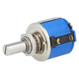 Potentiometru axial multitura 2kΩ 1W 6,35mm linear IP40 | Electronic-mag.ro | Componente Electronice