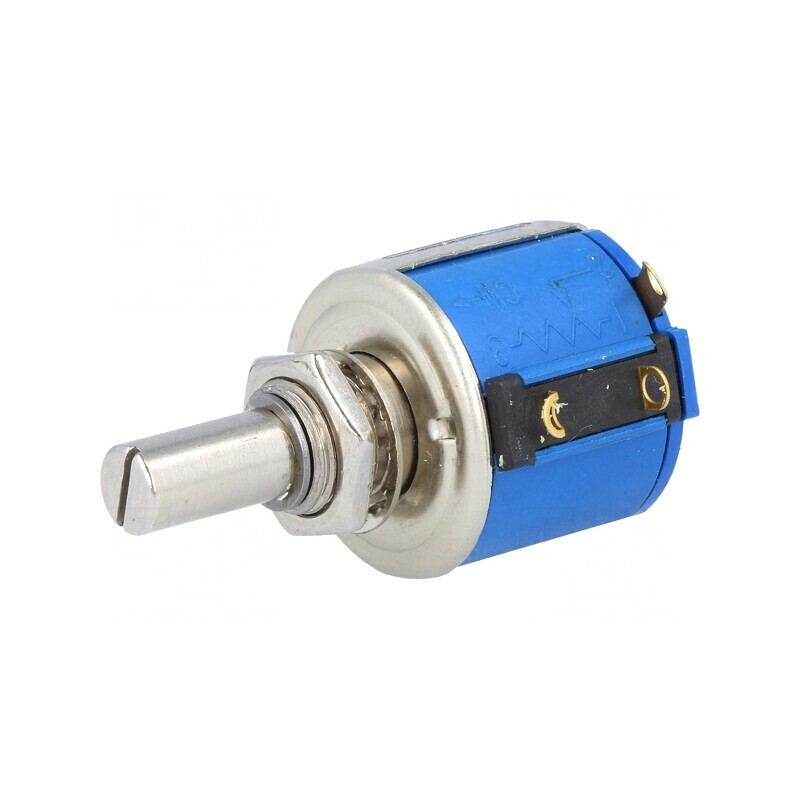 Potentiometru axial multitura 2kΩ 1W 6,35mm linear IP40 | Electronic-mag.ro | Componente Electronice