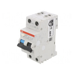 Întrerupător RCBO 10A 30mA 1P+N 230V IP20 | Electronic-mag.ro | Componente Electronice
