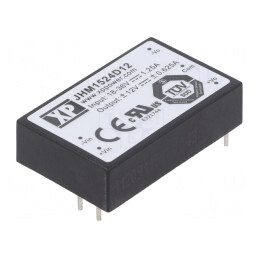 Convertor DC/DC 15W 18-36V la 12V/-12V | Electronic-mag.ro | Componente Electronice