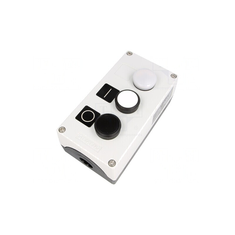 Casetă de comandă cu 2 butoane IP67 24V | Electronic-mag.ro | Componente Electronice