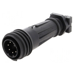 Conector Circular Mufă Tată 7 PIN Filet Exterior | Electronic-mag.ro | Componente Electronice