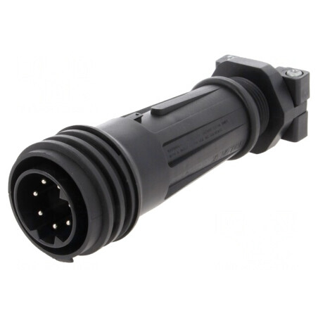 Conector Circular Mufă Tată 7 PIN Filet Exterior | Electronic-mag.ro | Componente Electronice
