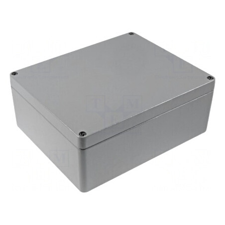 Carcasă Universală Gri 230x280x110mm ALUEIN-RJ17 | Electronic-mag.ro | Componente Electronice