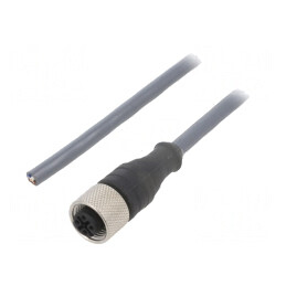 Cablu de conectare M12 20m drept 4 PIN 250VAC 2,2A PUR | Electronic-mag.ro | Componente Electronice