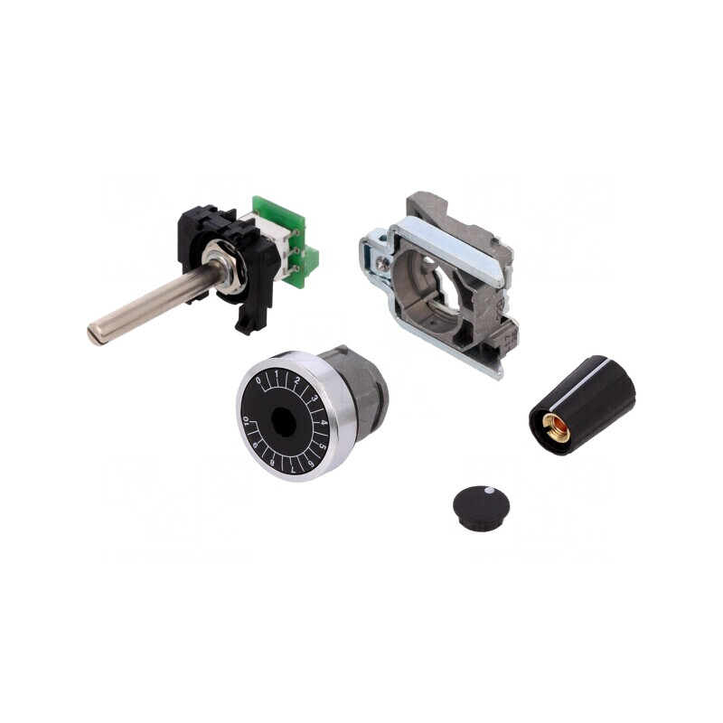 Potentiometru 22mm Harmony XB4 fără iluminare IP66 | Electronic-mag.ro | Componente Electronice