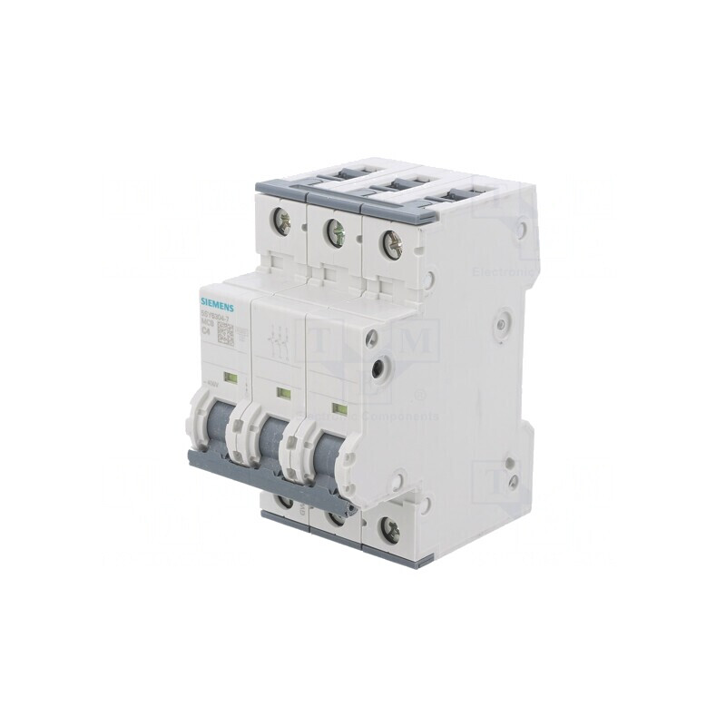 Întrerupător de Supracurent 4A 3 Poli 6kA 230/400V | Electronic-mag.ro | Componente Electronice