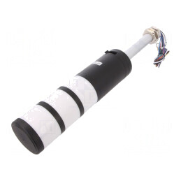 Coloană de Semnalizare LED Roșu/Ambră/Verde QTR70LF-BZ-3-24-RAG | Electronic-mag.ro | Componente Electronice