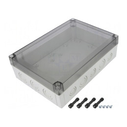 Carcasă Universală Policarbonat 180x255x75mm | Electronic-mag.ro | Componente Electronice