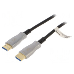 Cablu HDMI 2.1 HDCP 2.2 30m Negru | Electronic-mag.ro | Componente Electronice