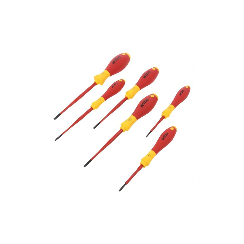 Kit Șurubelnițe Izolate Slim Torx 6 Bucăți 1kVAC | Electronic-mag.ro | Componente Electronice