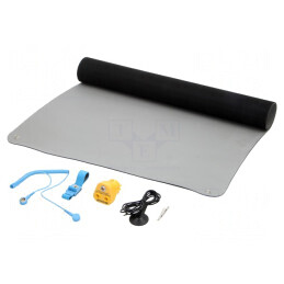 Kit Protecție Antistatică pentru Masă ESD 0.9x0.6m | Electronic-mag.ro | Componente Electronice