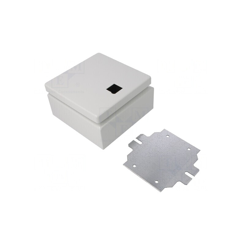Carcasă montare pe perete 150x150x80 mm E-BOX KX | Electronic-mag.ro | Componente Electronice Carcasă montare pe perete 150x150x80 mm E-BOX KX | Electronic-mag.ro | Componente Electronice