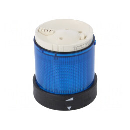 Semnalizator LED Albastru 24V 24VAC IP65 Ø70mm | Electronic-mag.ro | Componente Electronice