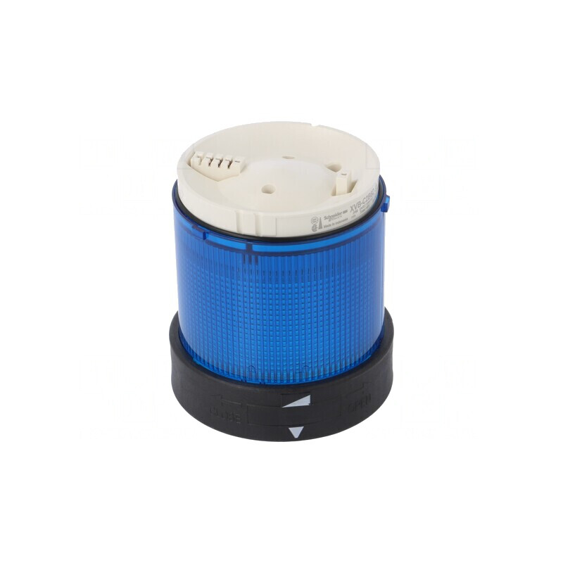 Semnalizator LED Albastru 24V 24VAC IP65 Ø70mm | Electronic-mag.ro | Componente Electronice