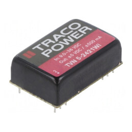 Convertor DC/DC 5W Intrare 9-36V Ieşire 5V/-5V DIP24 | Electronic-mag.ro | Componente Electronice