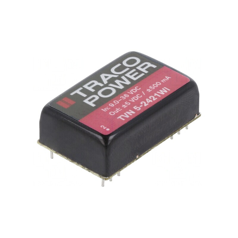 Convertor DC/DC 5W Intrare 9-36V Ieşire 5V/-5V DIP24 | Electronic-mag.ro | Componente Electronice