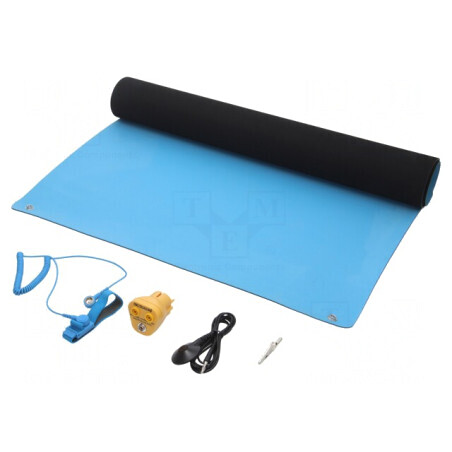 Kit Protecţie Antistatică pentru Masă ESD 0.9m x 0.6m | Electronic-mag.ro | Componente Electronice
