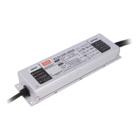 Alimentator LED DALI 240W 36V 6.66A | Electronic-mag.ro | Componente Electronice