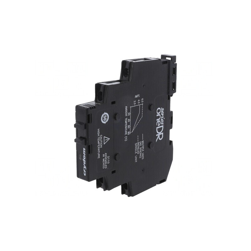 Releu semiconductor 1-fazat 6A 48-600VAC 4-32VDC | Electronic-mag.ro | Componente Electronice