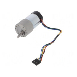 Motor DC cu Transmisie și Ax Crestătură D 150:1 6-12V 5.5A | Electronic-mag.ro | Componente Electronice