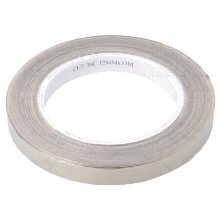 Bandă Electroconductoare Cupru 6% 12mm x 33m x 0.08mm | Electronic-mag.ro | Componente Electronice