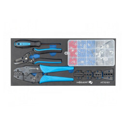 Kit de Sertizare cu Inserții din Spumă 158 Buc. | Electronic-mag.ro | Componente Electronice