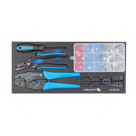 Kit de Sertizare cu Inserții din Spumă 158 Buc. | Electronic-mag.ro | Componente Electronice